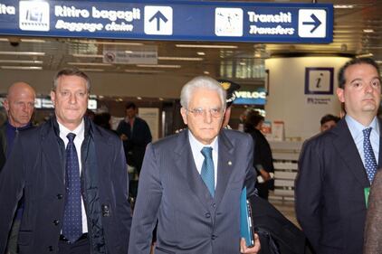 Mattarella a Palermo con un aereo di linea 7