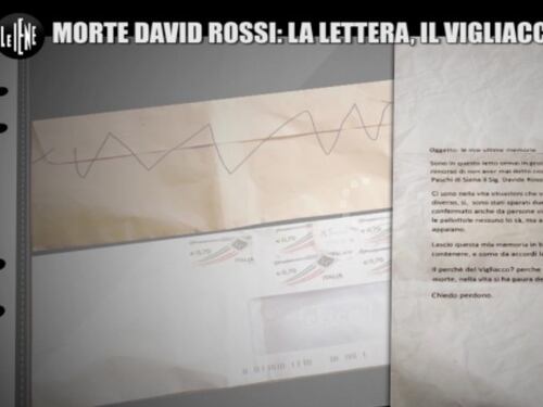 Mps, lettera anonima sulla morte di Rossi: "Hanno sparato colpi d'arma da fuoco"