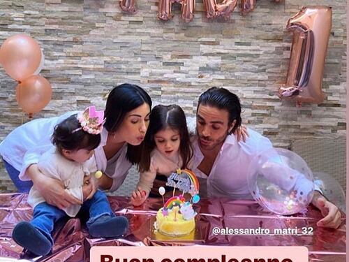 Party di compleanno in casa Matri per la piccola Beatrice