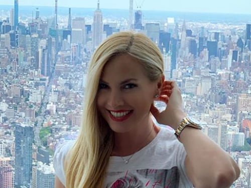 Viaggio a New York per Federica Panicucci senza il "suo" Marco Bacini