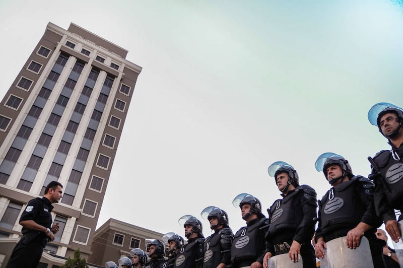 Una manifestazione a favore del Pkk a Erbil 3