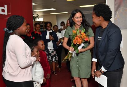 Meghan Markle raggiante in Africa: foto 8