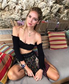 Chiara Ferragni hot, ragnatela sul seno 25