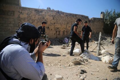 Siria, un iPad per calibrare il mortaio 5