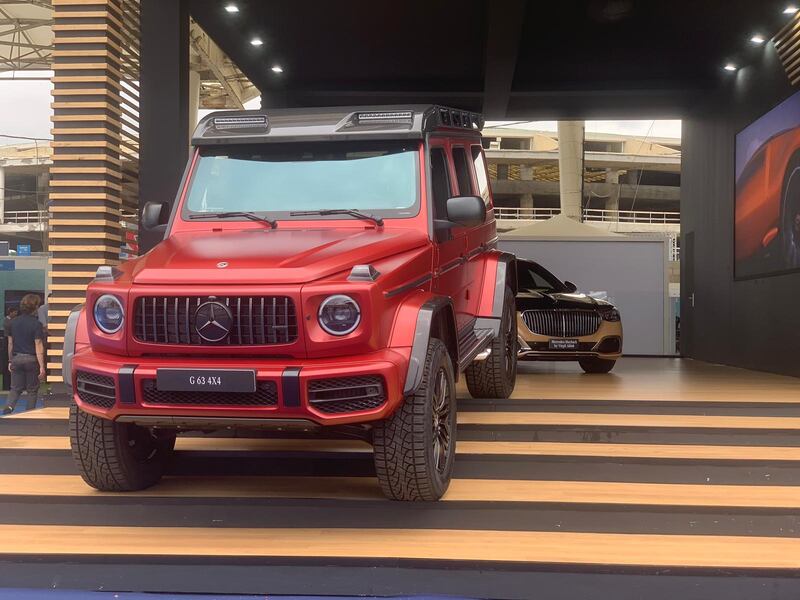 Il padiglione Mercedes-Benz al Salone Nautico