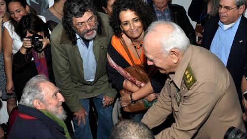 Fidel Castro all'inaugurazione del Centro culturale dell'Havana 3