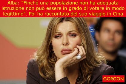 La satira del giorno: la Parietti nazionale e l'istruzione 1