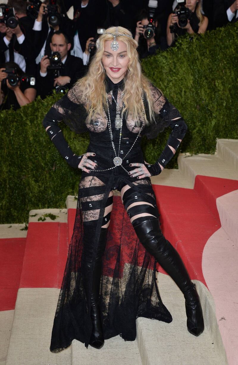 Madonna al Met Gala 2016 34