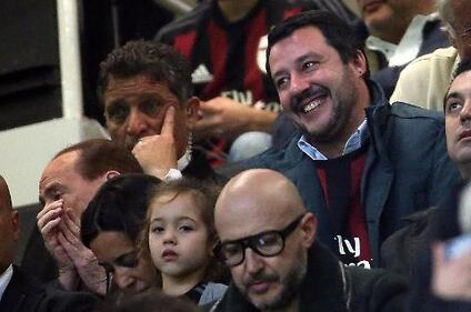 Berlusconi e Salvini insieme a San Siro 5