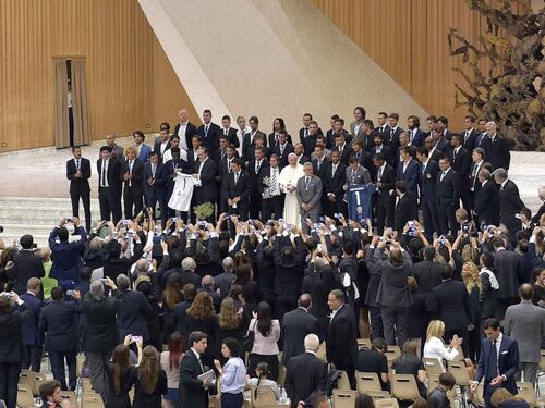 Quanti campioni in Vaticano