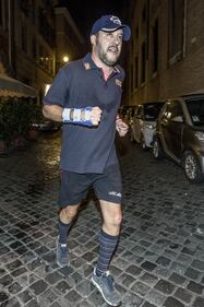 Salvini fa jogging prima del Cdm  7