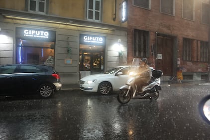 Nubifragio a Milano 3