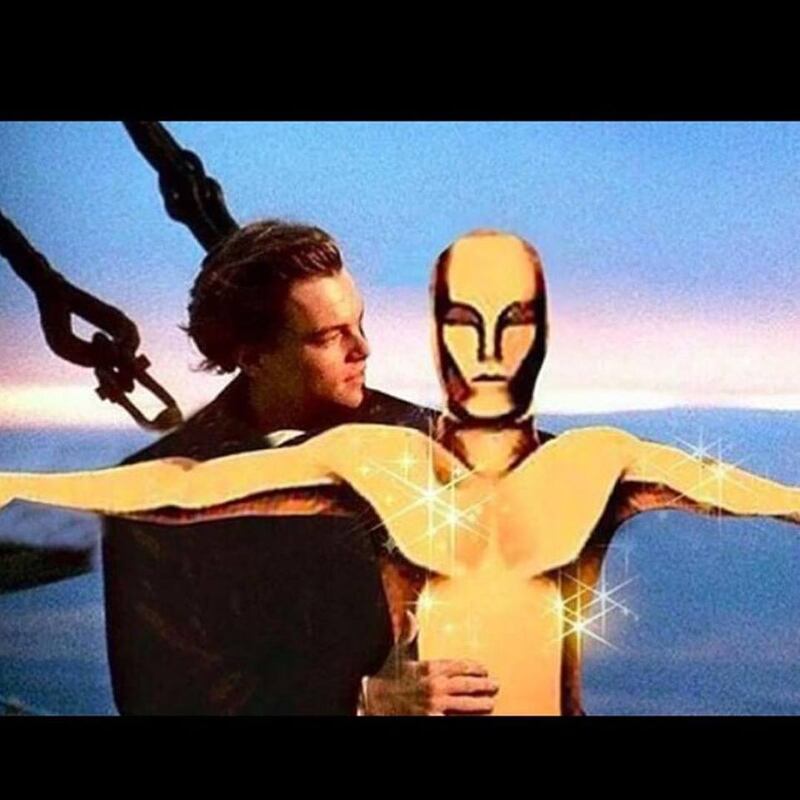 Leonardo DiCaprio vince l'oscar, la reazione della rete 9