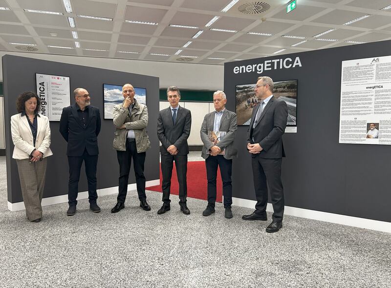 inaugurazione mostra fotografica energETICA a Malpensa