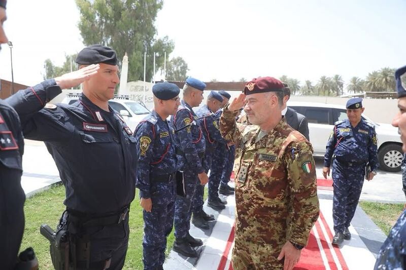 Generale Iannucci, il saluto ai contingenti nazionali in Kuwait e Iraq 5