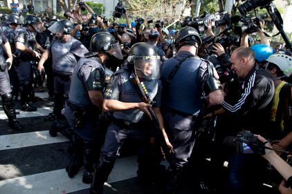 Mondiali, scontri e feriti a San Paolo 6