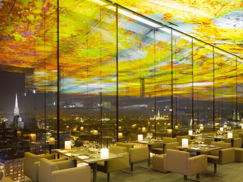 "Interno notte. Artifici luminosi", architettura in mostra a Euroluce