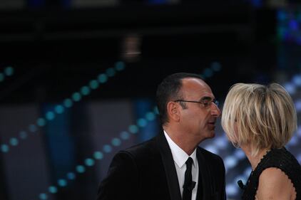 Sanremo, le immagini della prima serata 7
