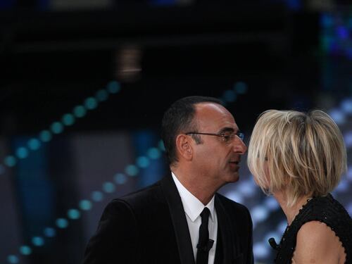 Sanremo, le immagini della prima serata