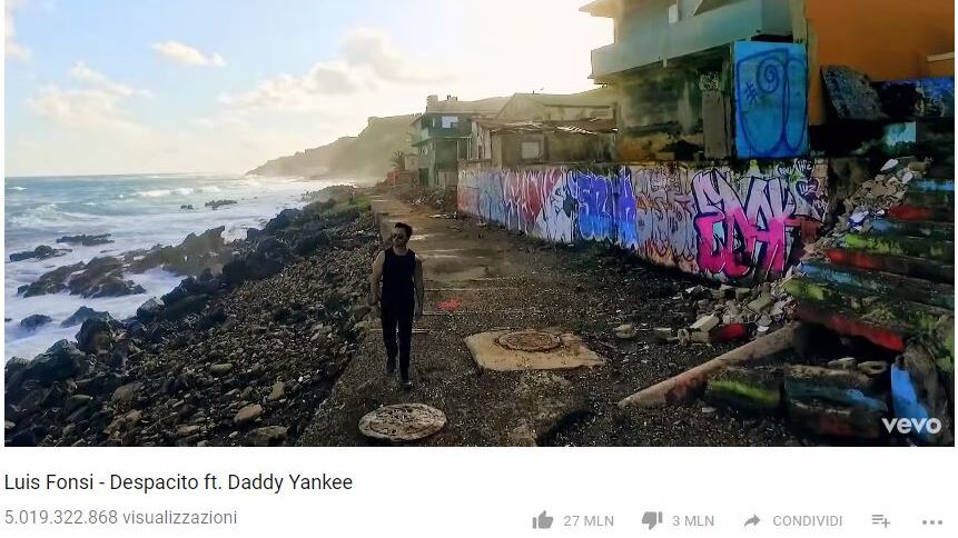 Despacito scompare da YouTube: attacco hacker