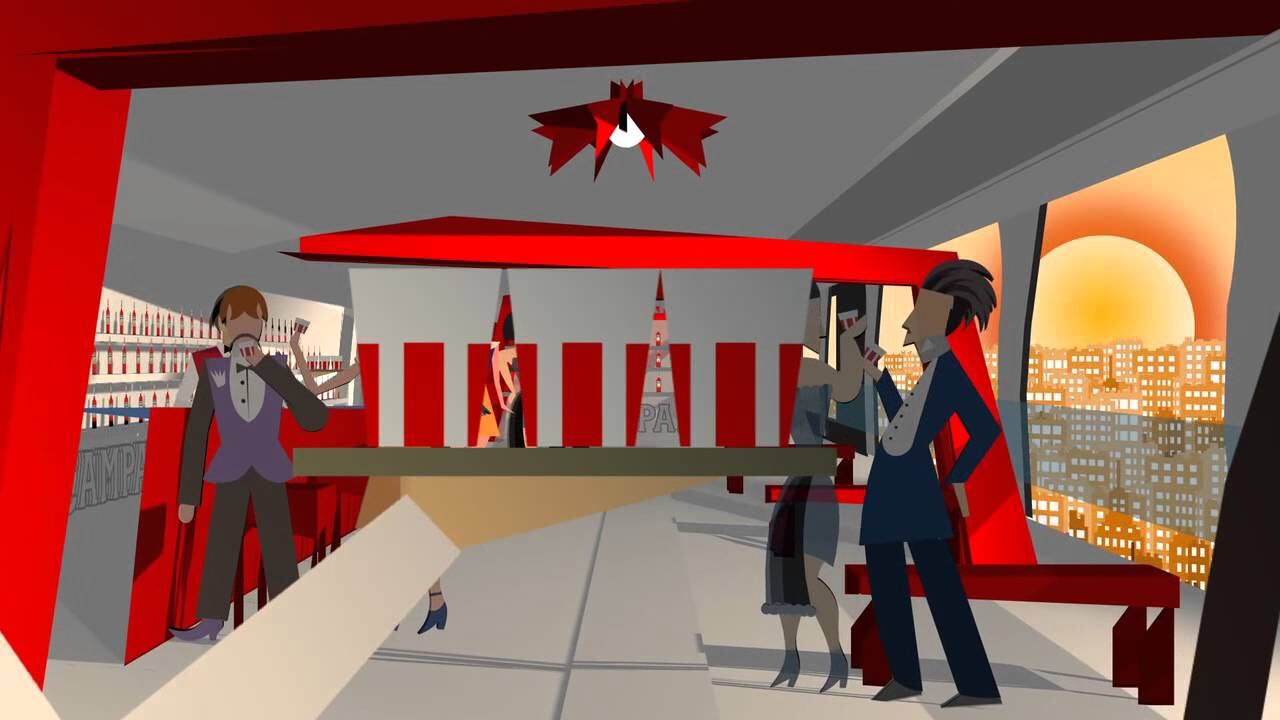 La Galleria Campari e la collaborazione con Depero: Il bianco e nero a colori