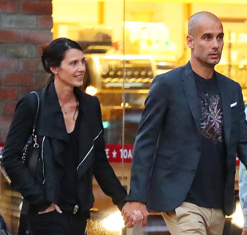 Pep Guardiola e Cristina Serra, le foto più belle 5