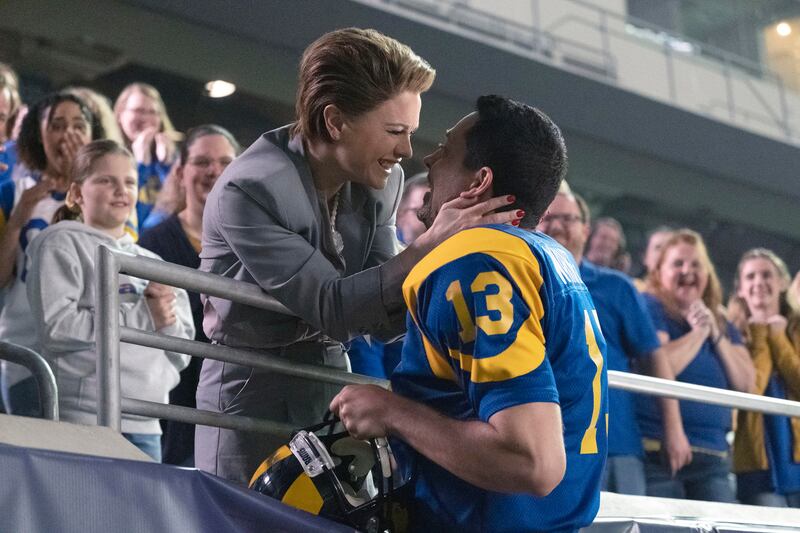 Anna Paquin Zachary Levi American Underdog