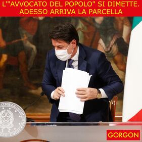 Ecco la satira del giorno. L'"avvocato del popolo" si dimette 1