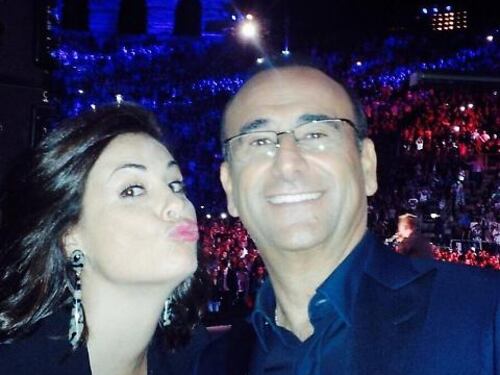 Wind Music Award, Vanessa Incontrada imbarazza Carlo Conti