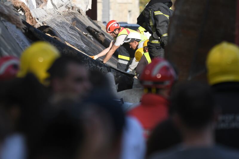 La tragedia alla stazione di Novi Sad (Serbia): le immagini 9