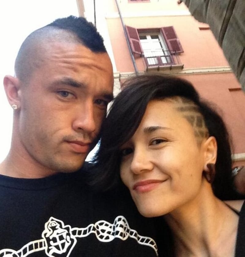 Riana e Radja Nainggolan