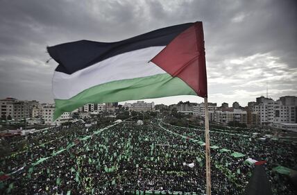 Anniversario di Hamas Palestina in strada 6