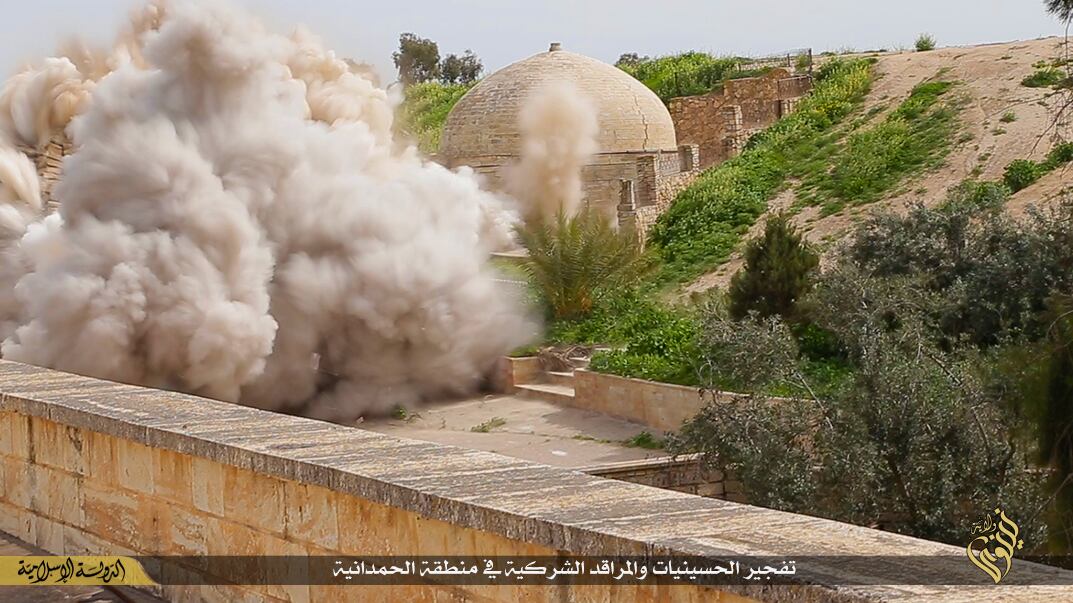 L'Isis ha raso al suolo un'altra chiesa