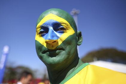 Brasile 2014, i coloratissimi supporters 10