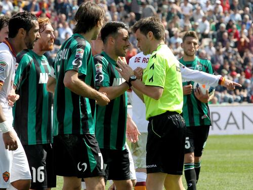 Destro fa l'uomo gol Sansone l'uomo moviola