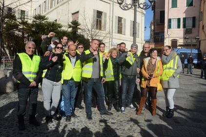 I gilet gialli sbarcano a Sanremo 3