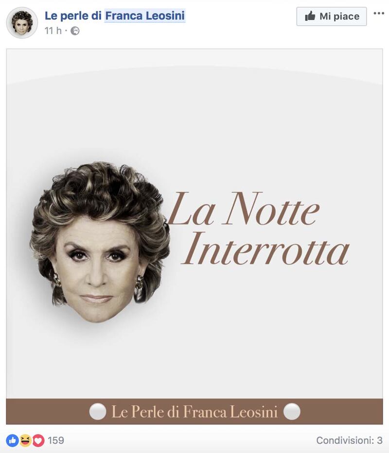 Franca Leosini, social in delirio per lei 7