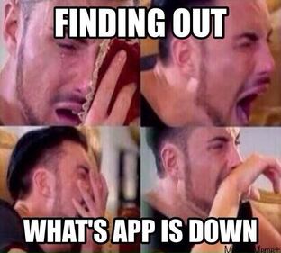 Le reazioni del web al black-out di WhatsApp 10