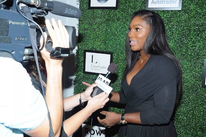 Serena Williams: abito con culotte in vista per le sfilate di New York 9