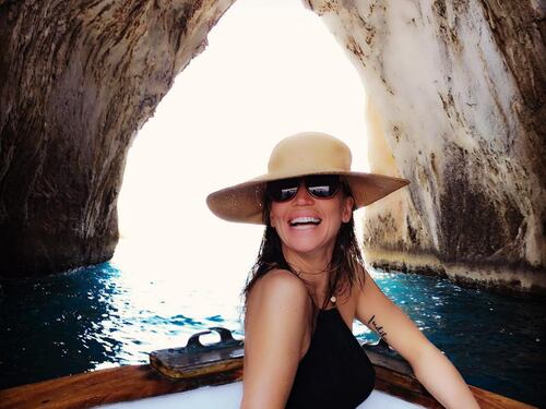 Claudia Galanti: tutte le foto "incriminate" della vacanza a Capri