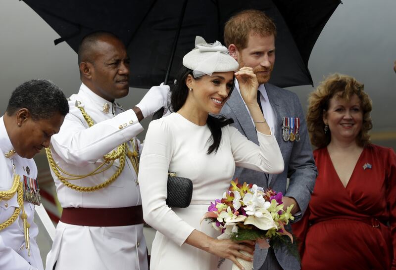 Meghan Markle e il Principe Harry alle Fiji 7