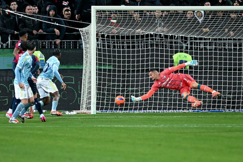 Cagliari Juventus Caprile parata