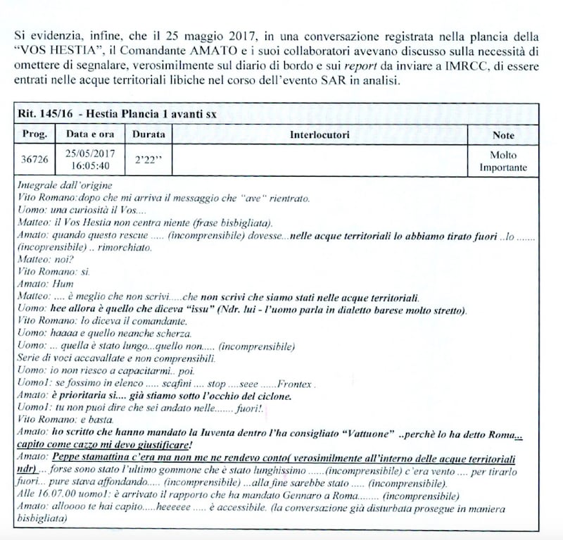 I documenti che inchiodano le ong 6