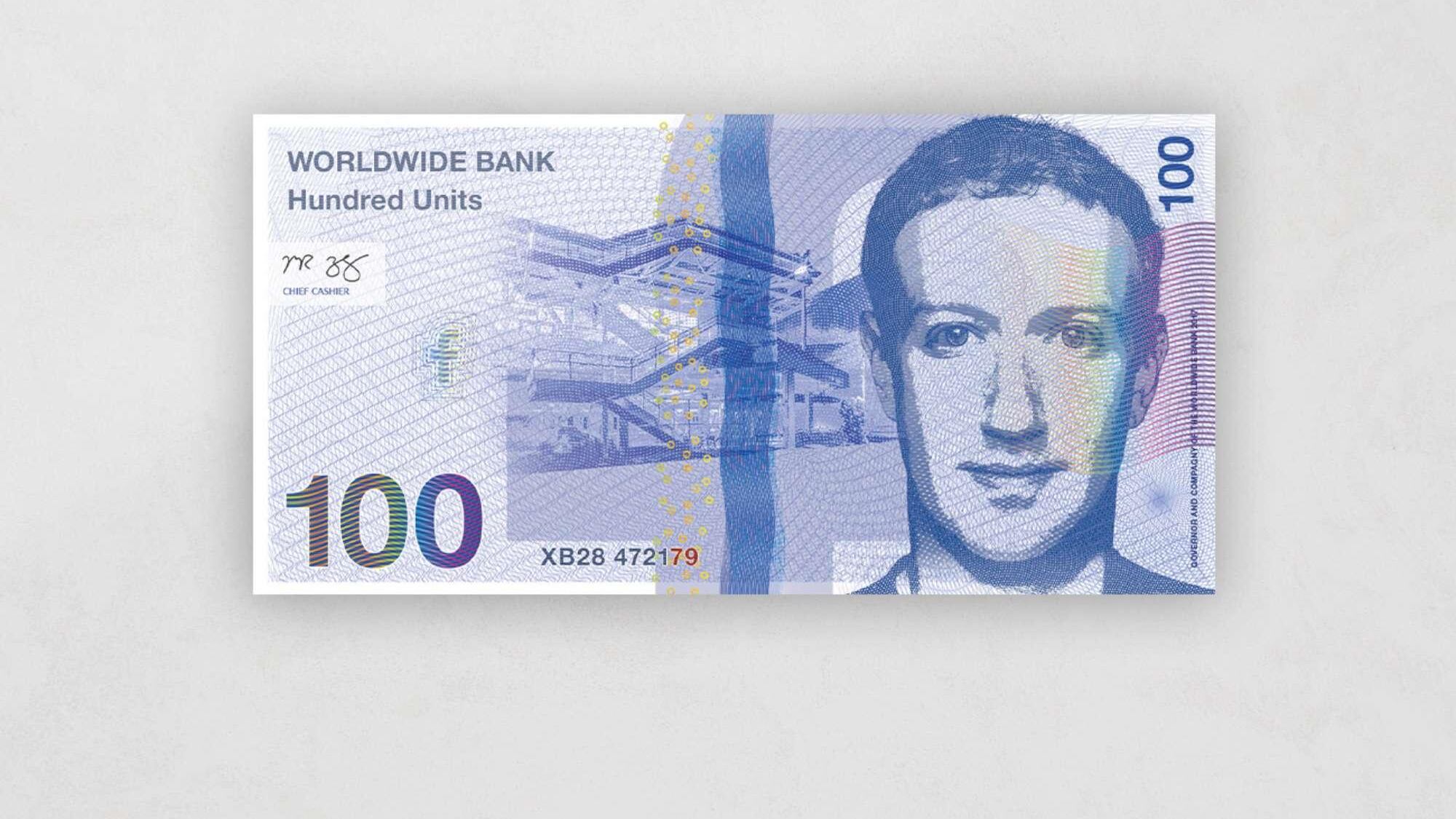 Il progetto: le banconote con i volti di Steve Jobs e Mark Zuckerberg