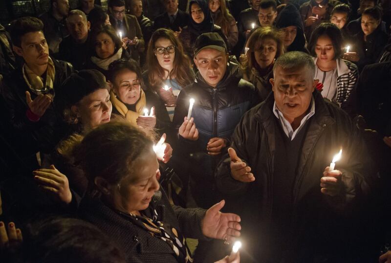 Veglia a Tunisi dopo gli attentati 1