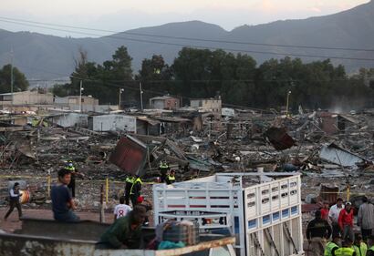 Messico, esplode il mercato dei fuochi artificiali 20