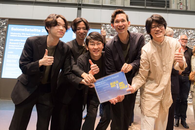 Il collettivo giapponese Honoka vince primo al SaloneSatellite Award