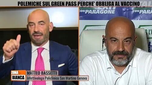 "Studi", "Pronto per l'Isola dei famosi": è rissa tra Bassetti e Paragone