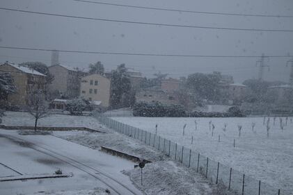 Imbiancate Terni, Perugia e Norcia: l'Umbria sotto la neve 6