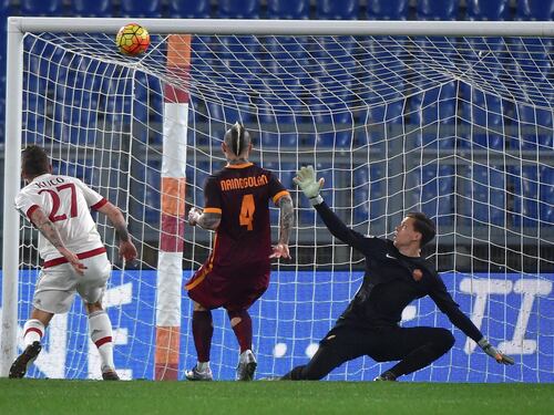 Kucka salva il Milan a Roma